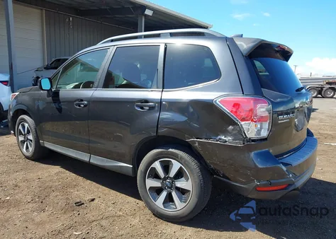 2018 Subaru Forester 2.5I Premium z USA, uszkodzony, nr VIN JF2SJADCXJH460500